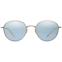 Garrett Leight Women's Sunglasses - Gold-Prosecco Round Frame | PALOMA MG-PRO/SFSKLM ,