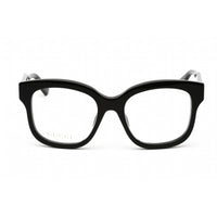 Gucci Men's Eyeglasses - Shiny Black Plastic Cat Eye Full Rim Frame | GG1155O 001 ,