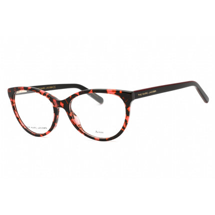 Marc Jacobs Unisex Eyeglasses - Red Havana Plastic Cat Eye Full Rim | MARC 463 0UC ,