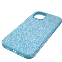 Swarovski Smartphone Case - High iPhone 12/12 Pro Blue Crystals | 5622307 ,