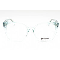 Just Cavalli Women's Eyeglasses - Shiny Transparent Green Acetate Frame | VJC005 0M40 ,