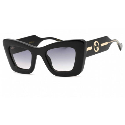 Gucci Women's Sunglasses - Black Cat Eye Full Rim Plastic Frame | GG1552S 001 ,