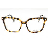 Police Women's Eyeglasses - Light Tortoise Plastic Cat Eye Full Rim | VPLD26 0777 ,