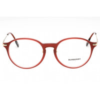 Burberry Unisex Eyeglasses - Bordeaux Plastic Full Rim Round Frame | 0BE2365F 4022 ,