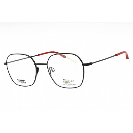 Tommy Hilfiger Men's Eyeglasses - Matte Black Square Full Rim Frame | TJ 0014 003 ,