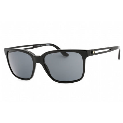Versace Men's Sunglasses - Black Plastic Rectangular Full Rim Frame | 0VE4307 533287 ,
