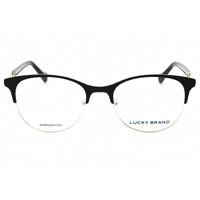 Lucky Brand Women's Eyeglasses - Black Metal Round Shape Full Rim Frame | VLBD127 0BLA ,