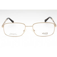 Elasta Men's Eyeglasses - Gold Metal Rectangular Shape Full Rim Frame | E 7245 0J5G 00 ,