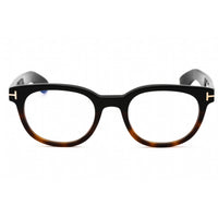 Tom Ford Men's Eyeglasses - Black/Other Oval Acetate Full Rim Frame | FT5807-B 005 ,