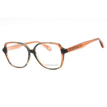 Christian Lacroix Women's Eyeglasses - Peacock Tortoiseshell Square Frame | CL1121 507 ,