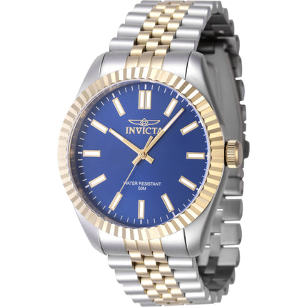 Invicta Men's Watch - Specialty Blue Dial Two Tone Steel Bracelet Quartz | 47486 ,