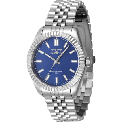 Invicta Women's Watch Specialty Quartz Blue Dial Silver Tone Bracelet 47497 ,