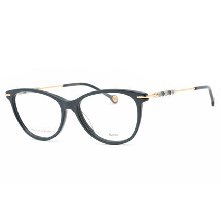 Carolina Herrera Women's Eyeglasses - Teal Plastic Cat Eye Frame | CH 0043 0ZI9 00 ,