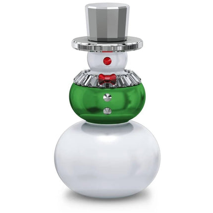 Swarovski Figurine - Holiday Cheers Snowman Lacquered Metal and Crystals | 5596361 ,