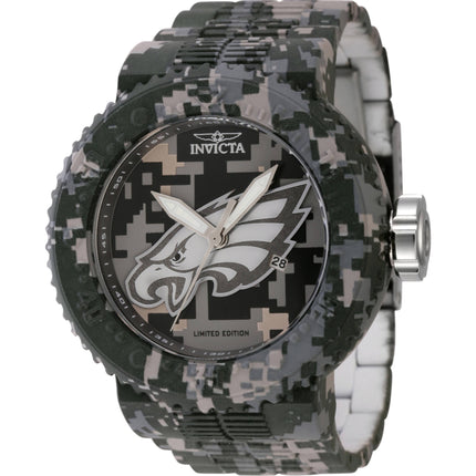 Invicta Men's Watch - NFL Philadelphia Eagles Aqua Plated Stainless Steel | 45095 ,