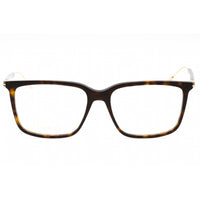 Gucci Men's Eyeglasses - Havana Acetate Full Rim Rectangular Shape Frame | GG1273O 002 ,