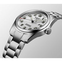 Longines Men's Watch - Spirit Chronometer Silver Tone Dial Stainless Steel | L38114739 ,