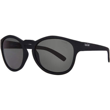 Bolle Women's Sunglasses - Round | BOLLE ROOKE BLACK SOFT - HD POLARIZED TNS CAT 3 ,