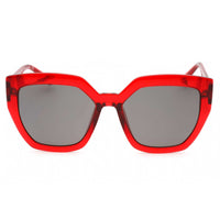 Calvin Klein Jeans Women's Sunglasses - Crystal Red Cat Eye Frame | CKJ18509SA 600 ,