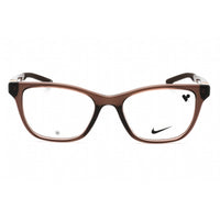 Nike Women's Eyeglasses - Basalt Brown Injected Propionate Cat Eye | NIKE 7154 201 ,