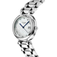 Longines Women's Watch - Primaluna Quartz White Dial Silver Tone Bracelet | L81124876 ,