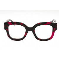 Gucci Women's Eyeglasses - Havana Plastic Square Shape Full Rim Frame | GG1423O 003 ,