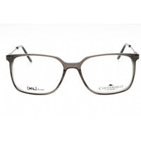 Chesterfield Men's Eyeglasses - Grey Crystal Plastic Square Frame | CH 103XL 0CBL 00 ,