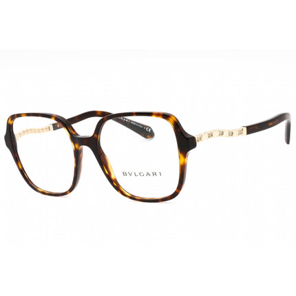 Bvlgari Women's Eyeglasses - Havana Plastic Full Rim Butterfly Frame | 0BV4201B 504 ,