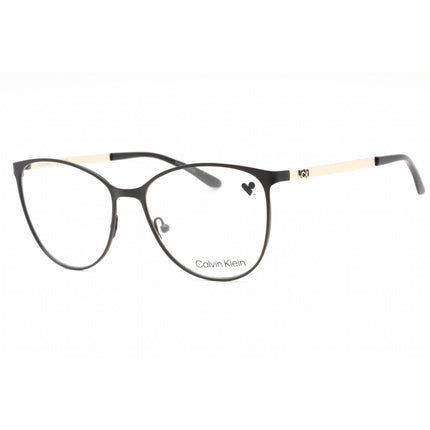 Calvin Klein Women's Eyeglasses - Matte Black Cat Eye Full Rim Frame | CK20130 001 ,