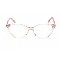 Tom Ford Women's Eyeglasses - Shiny Transparent Peach Cat Eye Frame | FT5545-B 072 ,
