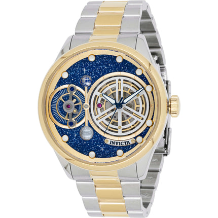 Invicta Men's Watch - Vintage Automatic Blue Open Heart Dial Two Tone Bracelet | 44898 ,