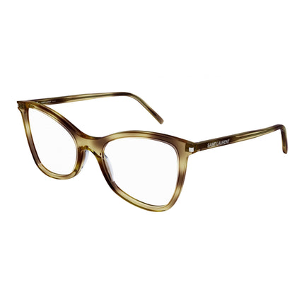 Saint Laurent Women's Eyeglasses - Havana Acetate Frame Demo Lens | SL478JERRY 003 ,