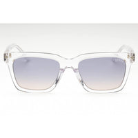 Guess Unisex Sunglasses - Crystal/Other Plastic Square Full Rim Frame | GU00064 27W ,