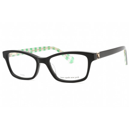 Kate Spade Women's Eyeglasses - Black Cat Eye Plastic Full Rim Frame | RENNE 0807 00 ,