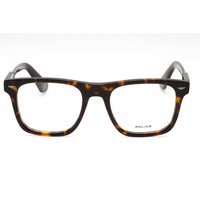 Police Men's Eyeglasses - Dark Tortoise Plastic Square Full Rim Frame | VPLL72 0722 ,
