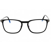 Tom Ford Men's Eyeglasses - Shiny Black Acetate Rectangular Full Rim | FT5699-B 001 ,