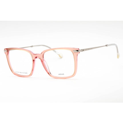 Tommy Hilfiger Women's Eyeglasses - Peach Rectangular Full Rim Frame | TH 1822 0733 00 ,