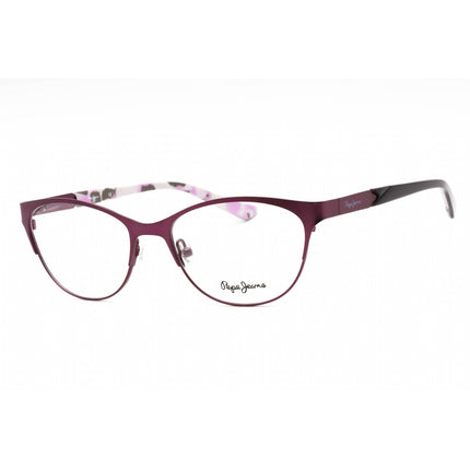 Pepe Jeans Women's Eyeglasses - Violet Metal Cat Eye Full Rim Frame | PJ1225 C3 ,