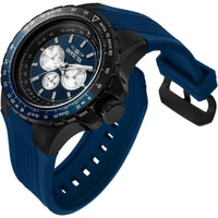 Invicta Men's Watch - Aviator Chronograph Blue, Black and Silver Dial Strap | 33037 ,