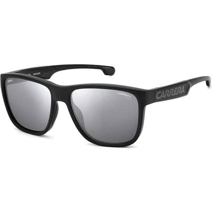 Carrera Men's Sunglasses - Black Grey Plastic Square Full Rim | CARDUC 003/S 008A ,