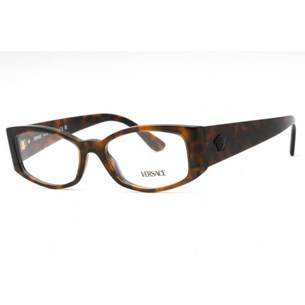 Versace Women's Eyeglasses - Havana Plastic Cat Eye Full Rim Frame | 0VE3343 5429 ,