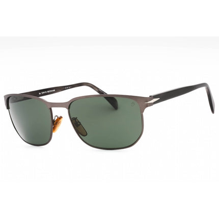 David Beckham Men's Sunglasses - Matte Dark Ruthenium Rectangular | DB 1131/S 0R80 00 ,