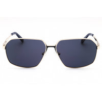 Guess Men's Sunglasses - Gold Metal Geometric Frame Blue Lens | GU00071 32V ,