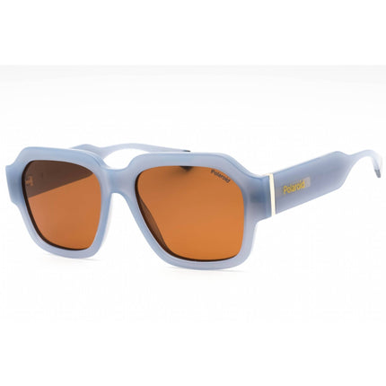 Polaroid Core Unisex Sunglasses - Azure Frame Copper Lens | PLD 6212/S/X 0MVU HE ,