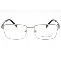 Bvlgari Men's Eyeglasses - Matte Gunmetal Full Rim Rectangular Frame | 0BV1123 195 ,