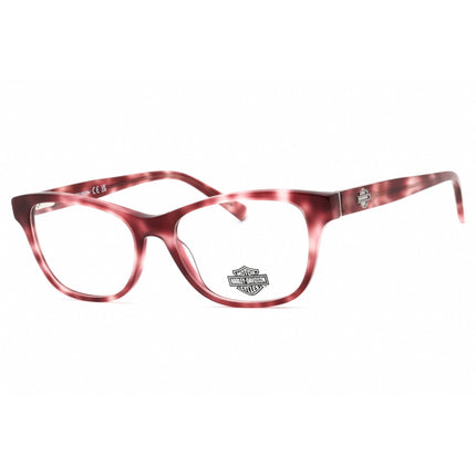 Harley Davidson Women's Eyeglasses - Bordeaux/Other Acetate Cat Eye Frame | HD0574 071 ,
