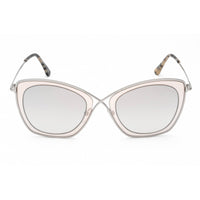 Tom Ford Unisex Sunglasses - Transparent Light Brown Butterfly Frame | FT0605 47G ,