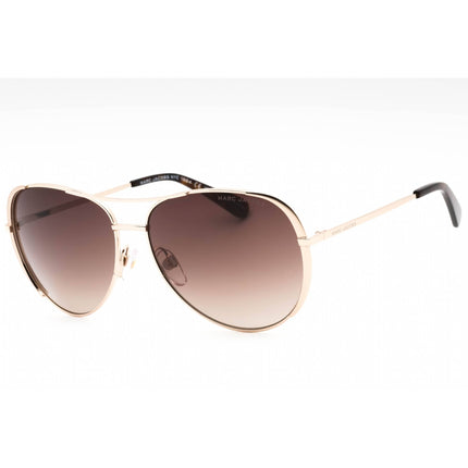 Marc Jacobs Women's Sunglasses - Gold Havana Aviator Full Rim | MARC 686/S 006J HA ,