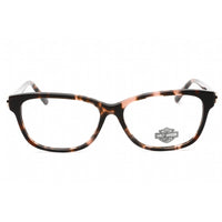 Harley Davidson Women's Eyeglasses - Clear Demo Lens Pink Havana Frame | HD0566 074 ,