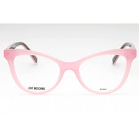 Moschino Love Women's Eyeglasses - Blue Acetate Cat Eye Full Rim Frame | MOL576 35J ,